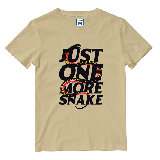 Cotton Shirt: Just One More Snake