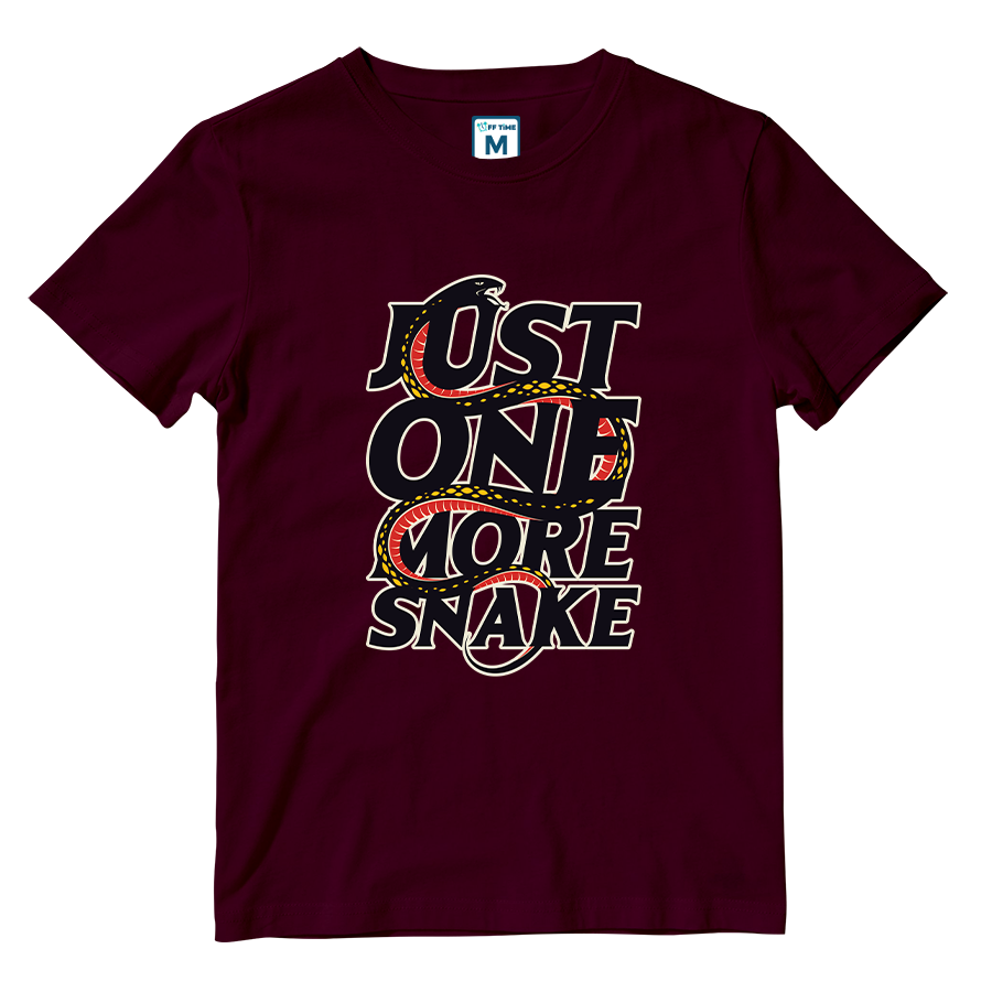 Cotton Shirt: Just One More Snake