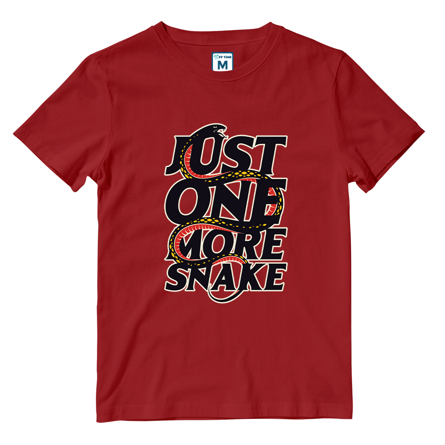Cotton Shirt: Just One More Snake