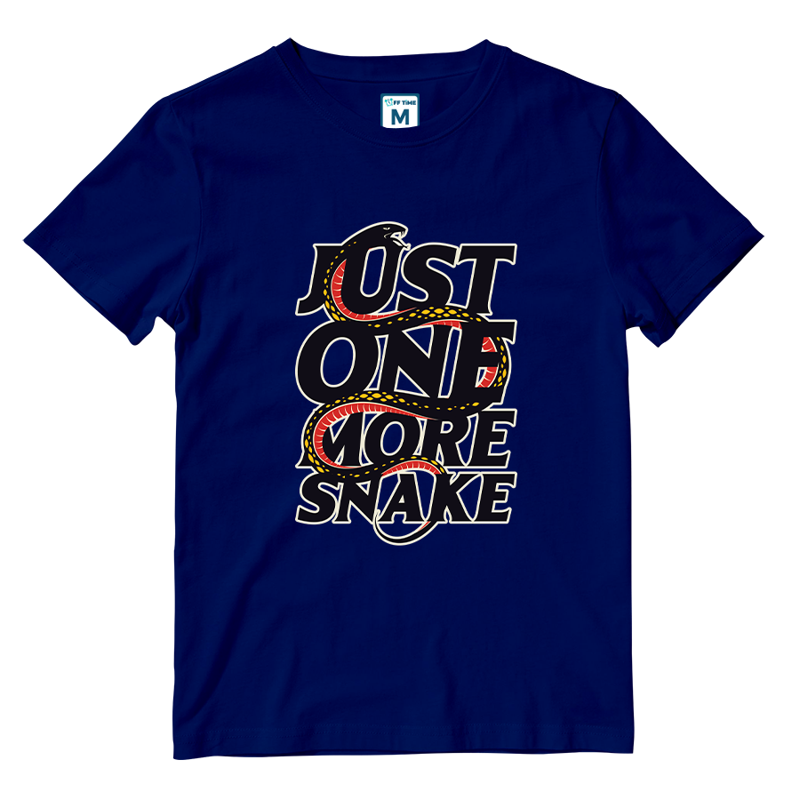 Cotton Shirt: Just One More Snake