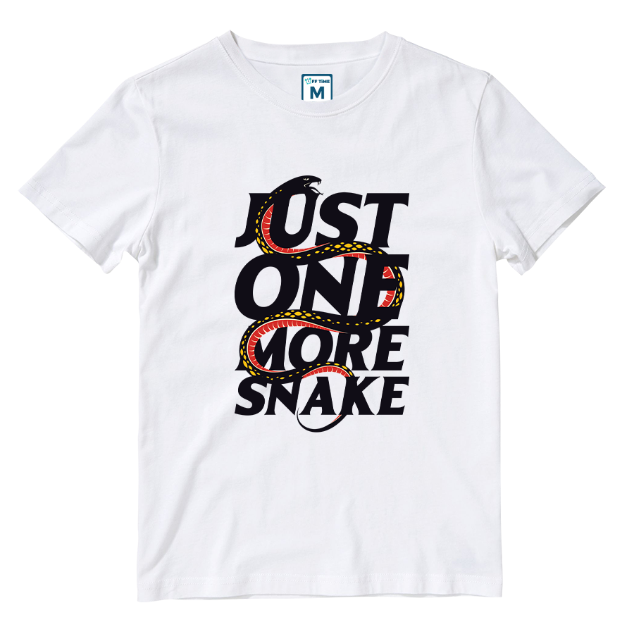 Cotton Shirt: Just One More Snake