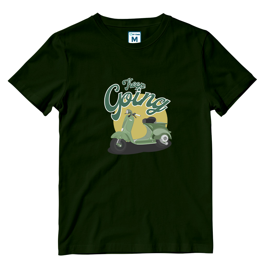 Cotton Shirt: KEEP GOING