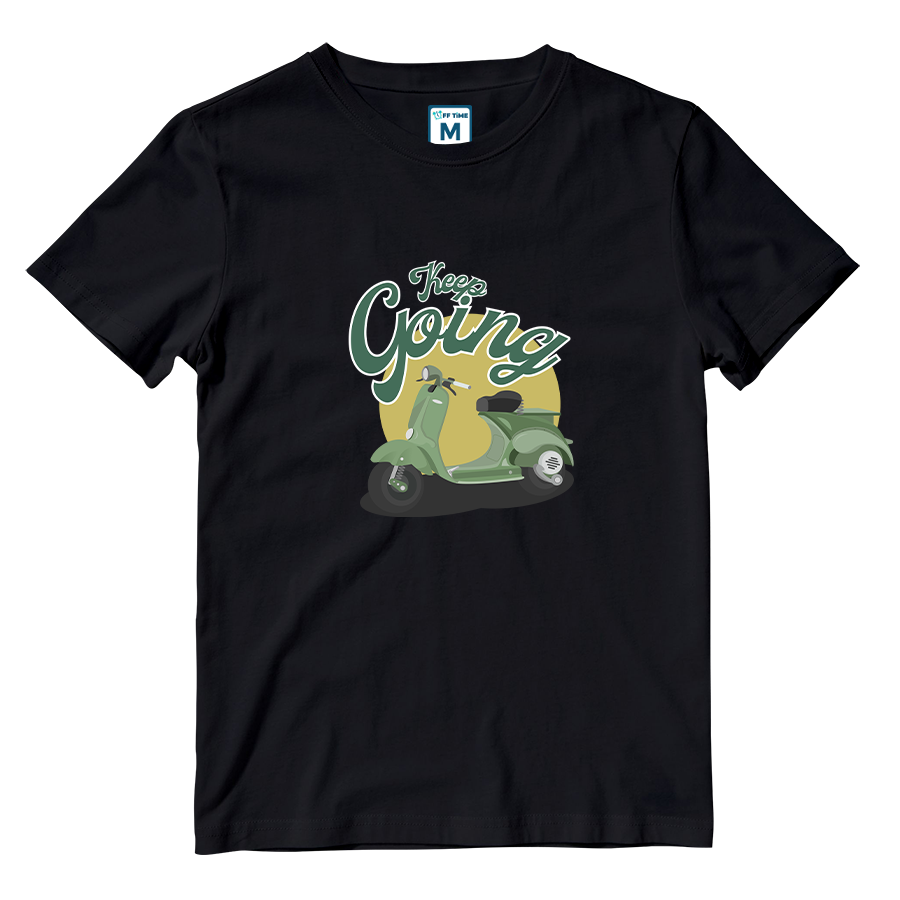 Cotton Shirt: KEEP GOING