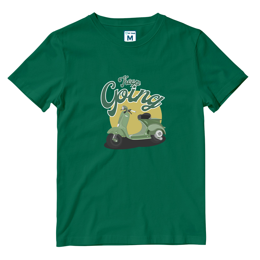 Cotton Shirt: KEEP GOING