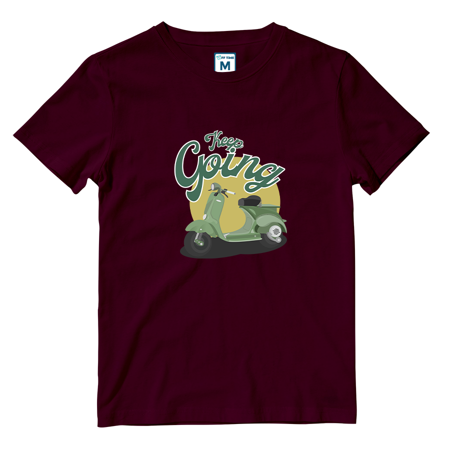 Cotton Shirt: KEEP GOING