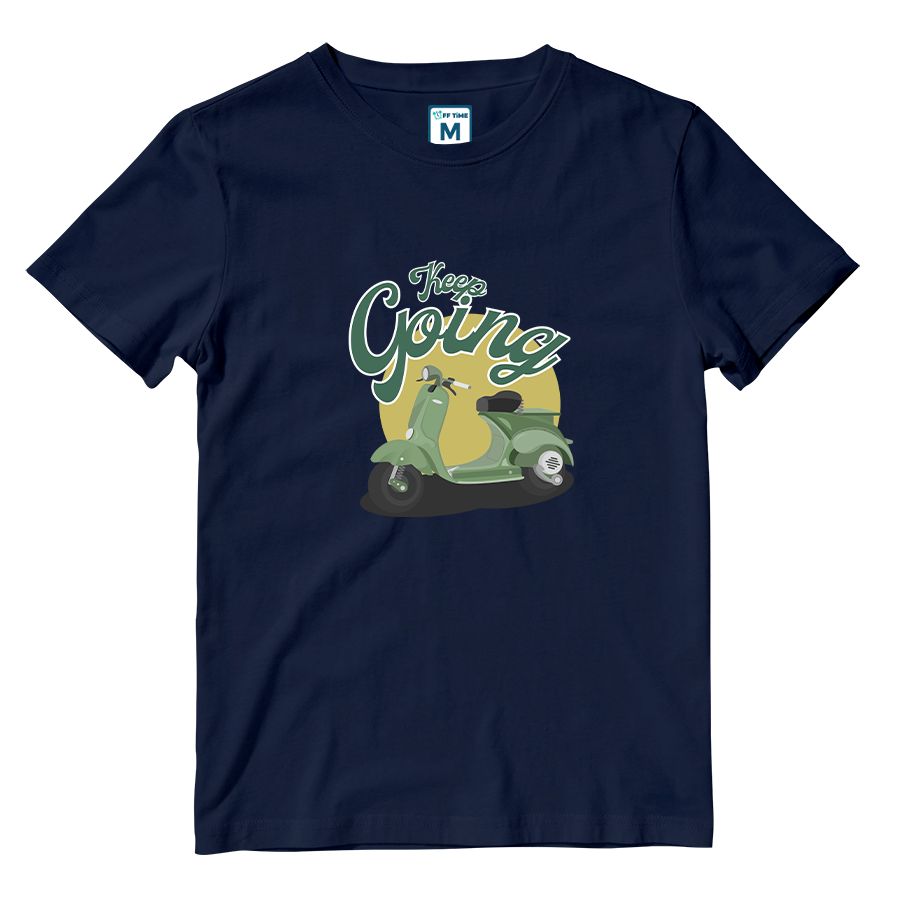 Cotton Shirt: KEEP GOING