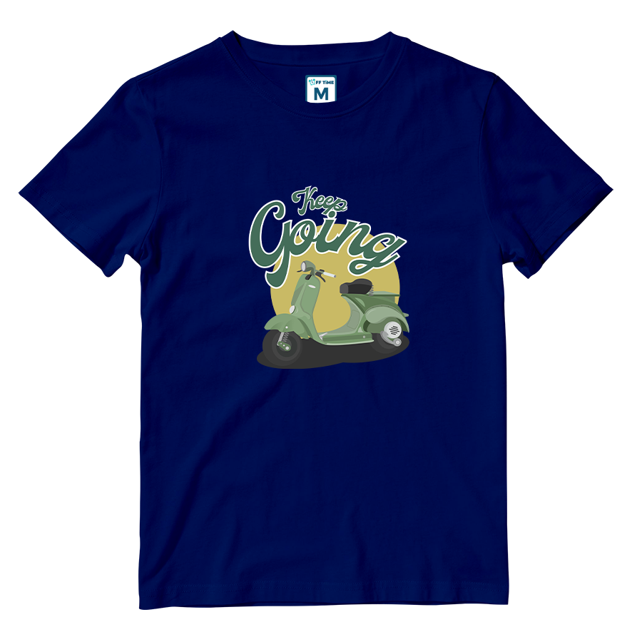 Cotton Shirt: KEEP GOING