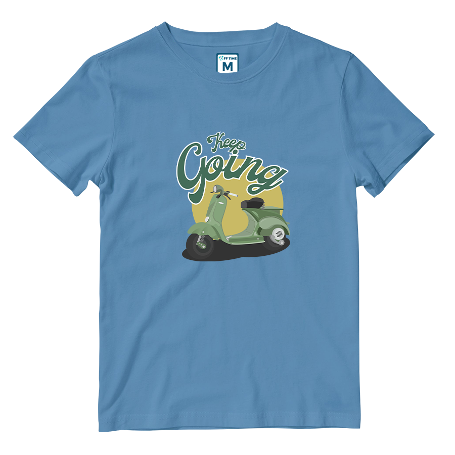 Cotton Shirt: KEEP GOING