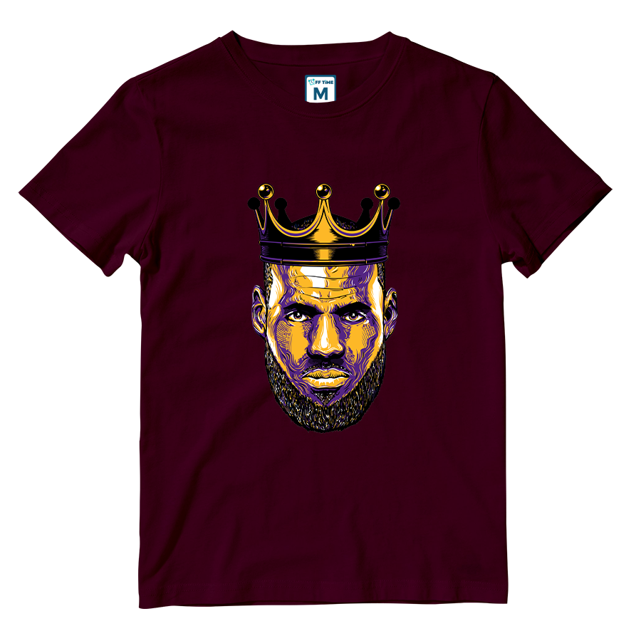 Cotton Shirt: King James NBA