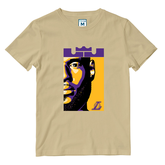 Cotton Shirt: King James Lakers NBA