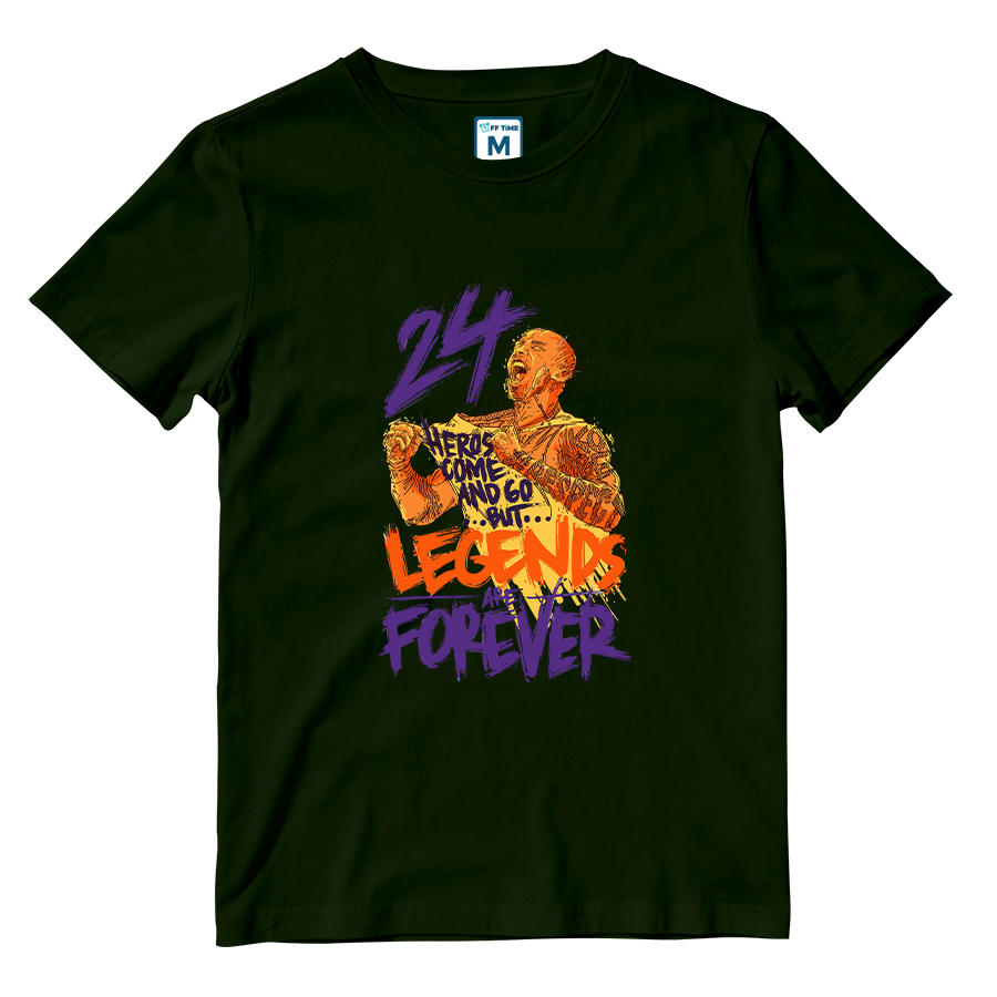 Cotton Shirt: Kobe Legends are Forever NBA