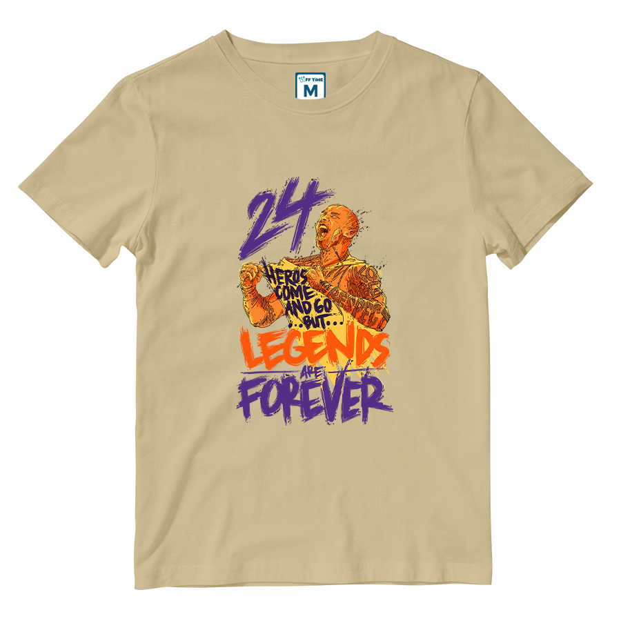 Cotton Shirt: Kobe Legends are Forever NBA