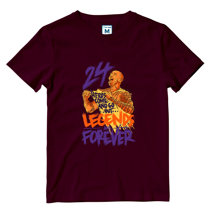 Cotton Shirt: Kobe Legends are Forever NBA