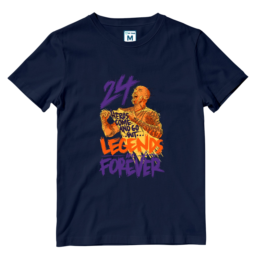 Cotton Shirt: Kobe Legends are Forever NBA