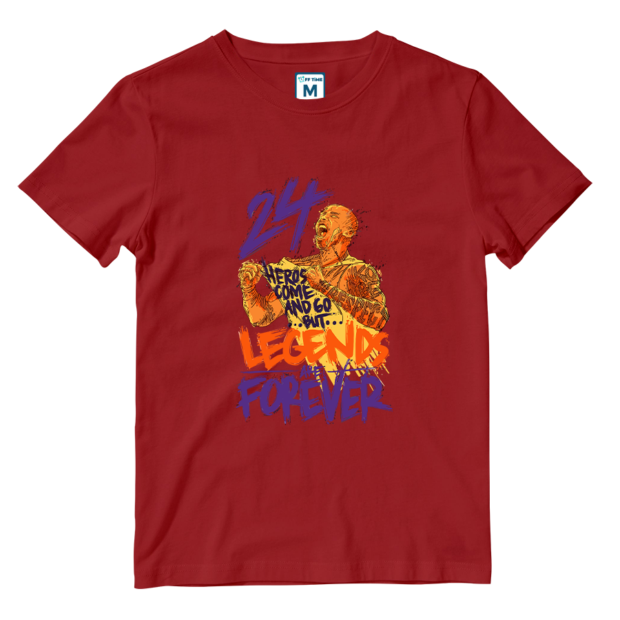 Cotton Shirt: Kobe Legends are Forever NBA