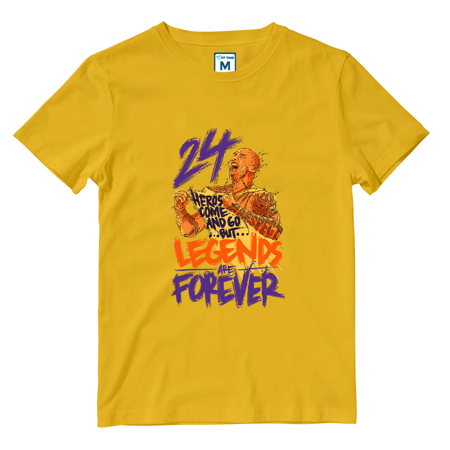 Cotton Shirt: Kobe Legends are Forever NBA