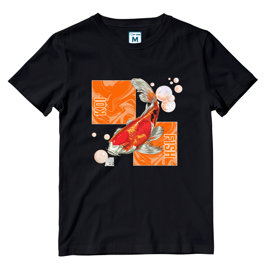 Cotton Shirt: KOI FISH