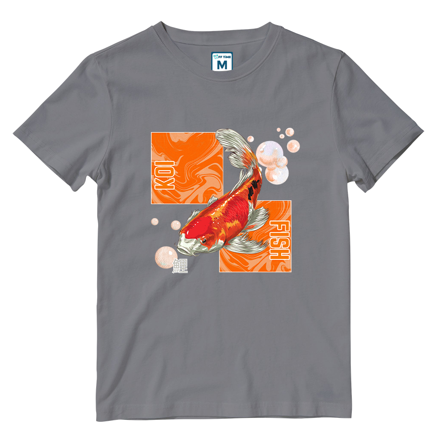 Cotton Shirt: KOI FISH