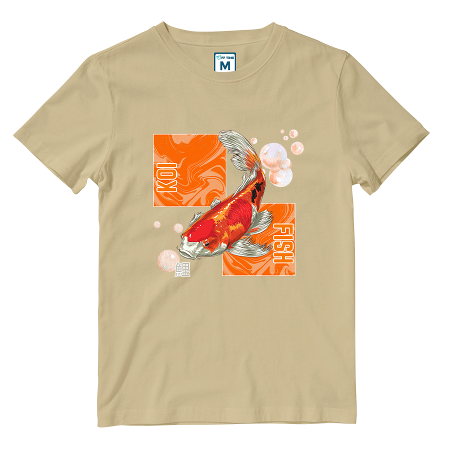 Cotton Shirt: KOI FISH
