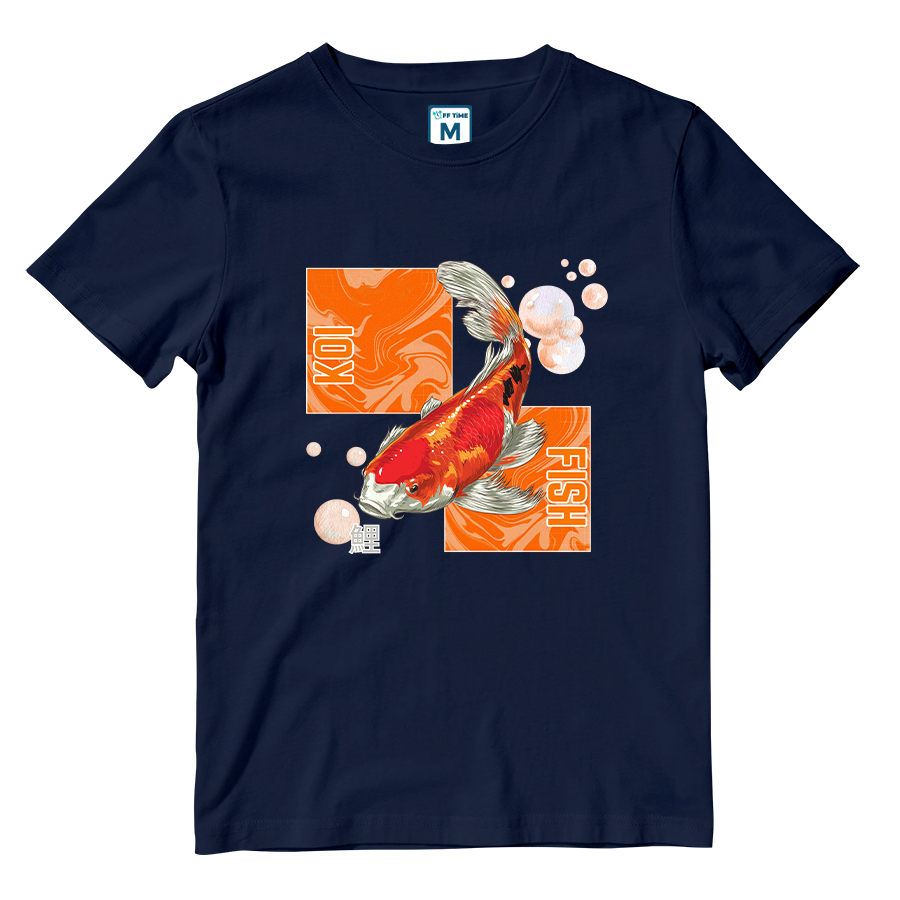 Cotton Shirt: KOI FISH