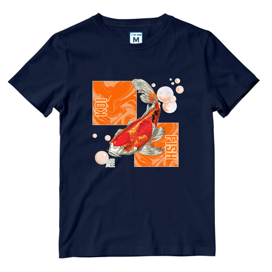Cotton Shirt: KOI FISH