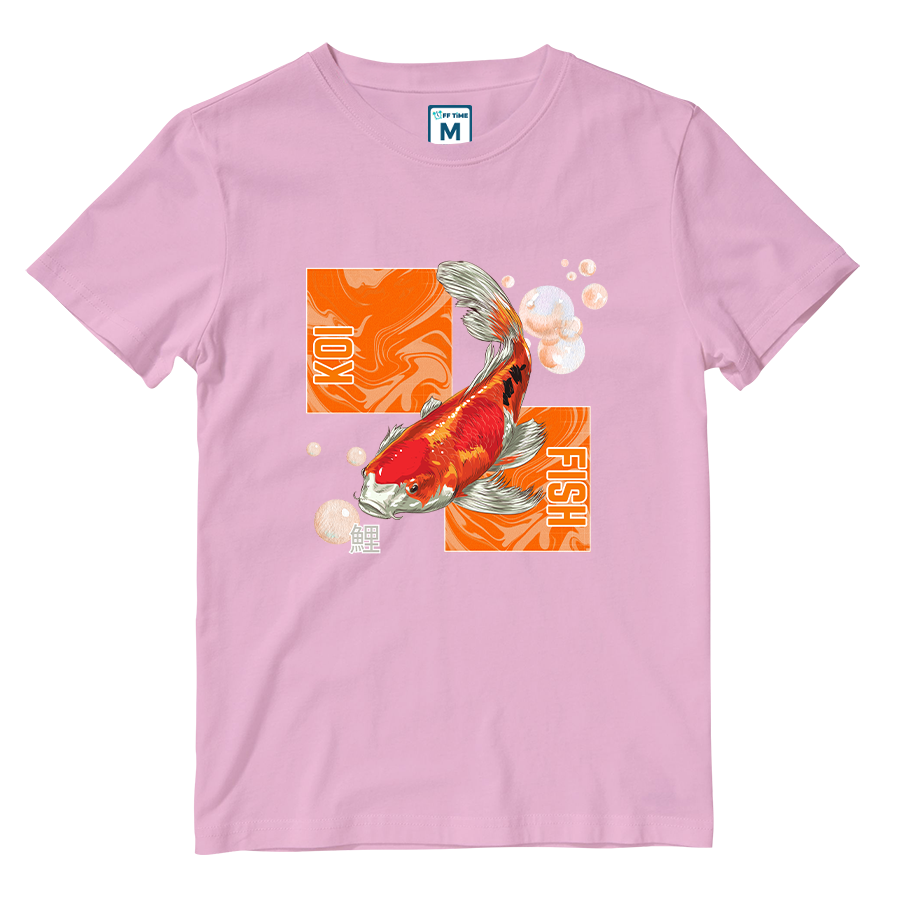 Cotton Shirt: KOI FISH