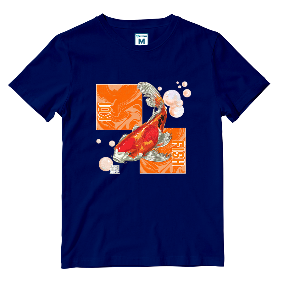 Cotton Shirt: KOI FISH