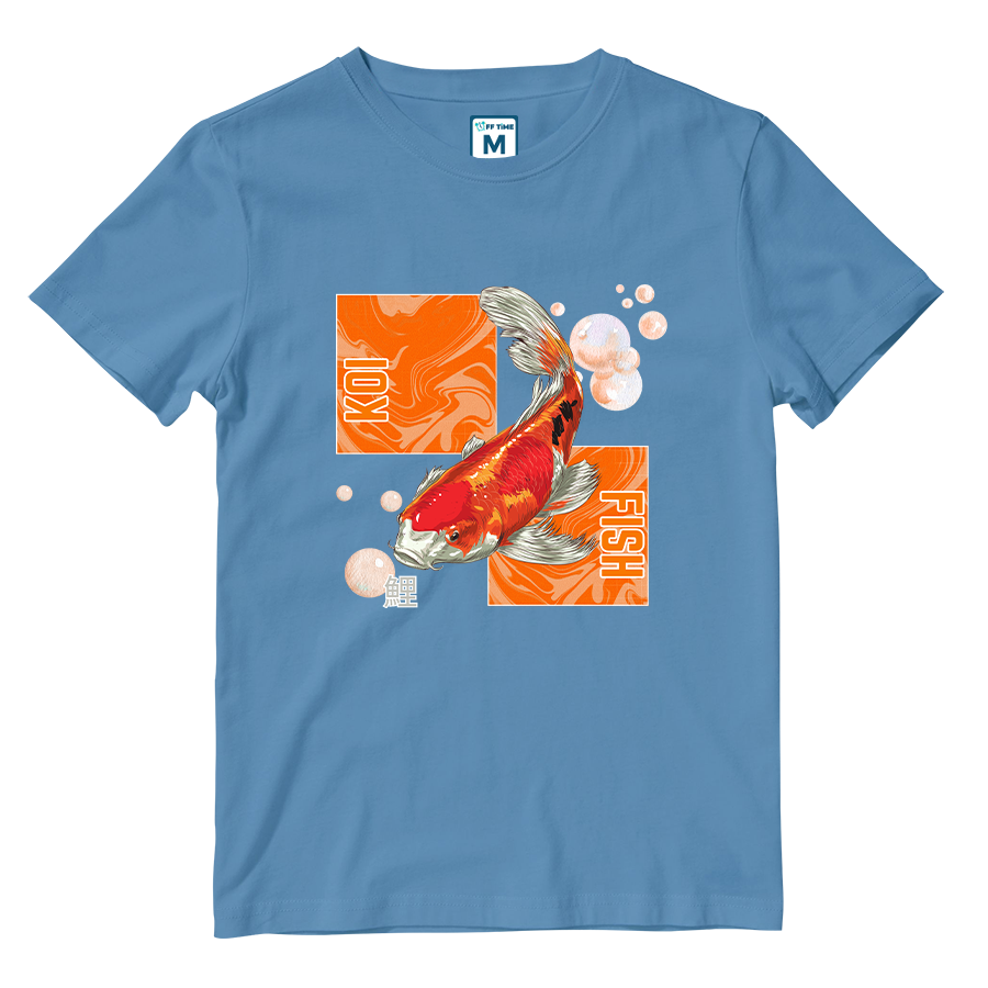 Cotton Shirt: KOI FISH