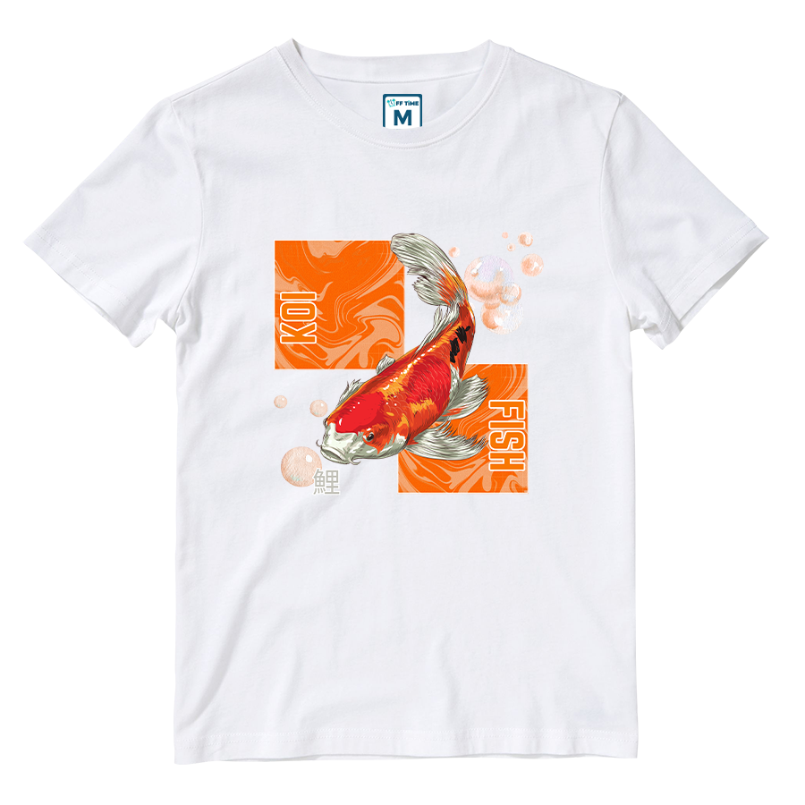 Cotton Shirt: KOI FISH