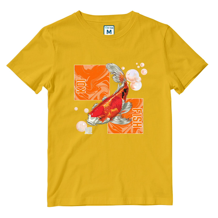 Cotton Shirt: KOI FISH