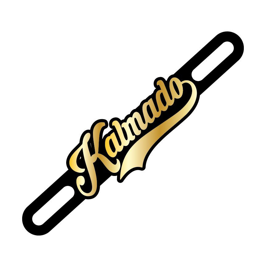 Motorcycle Plate Badge: Kalmado