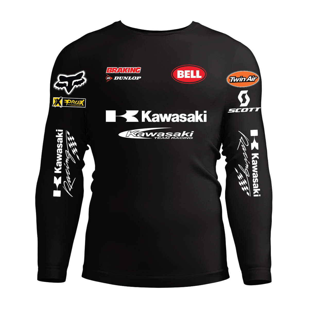 Long Sleeve Drifit Shirt: Kawasaki Generic