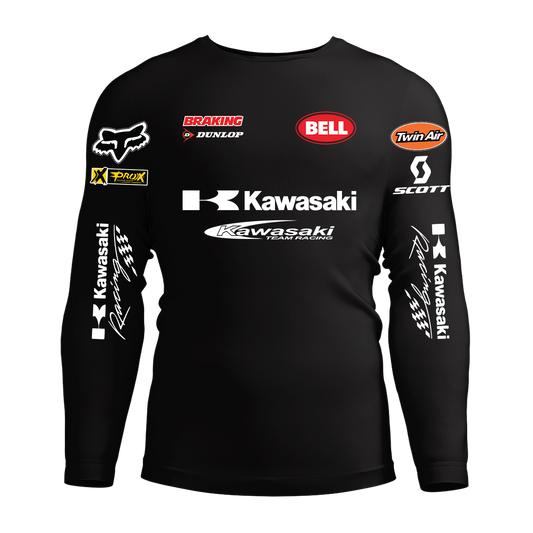 Long Sleeve Drifit Shirt: Kawasaki Generic