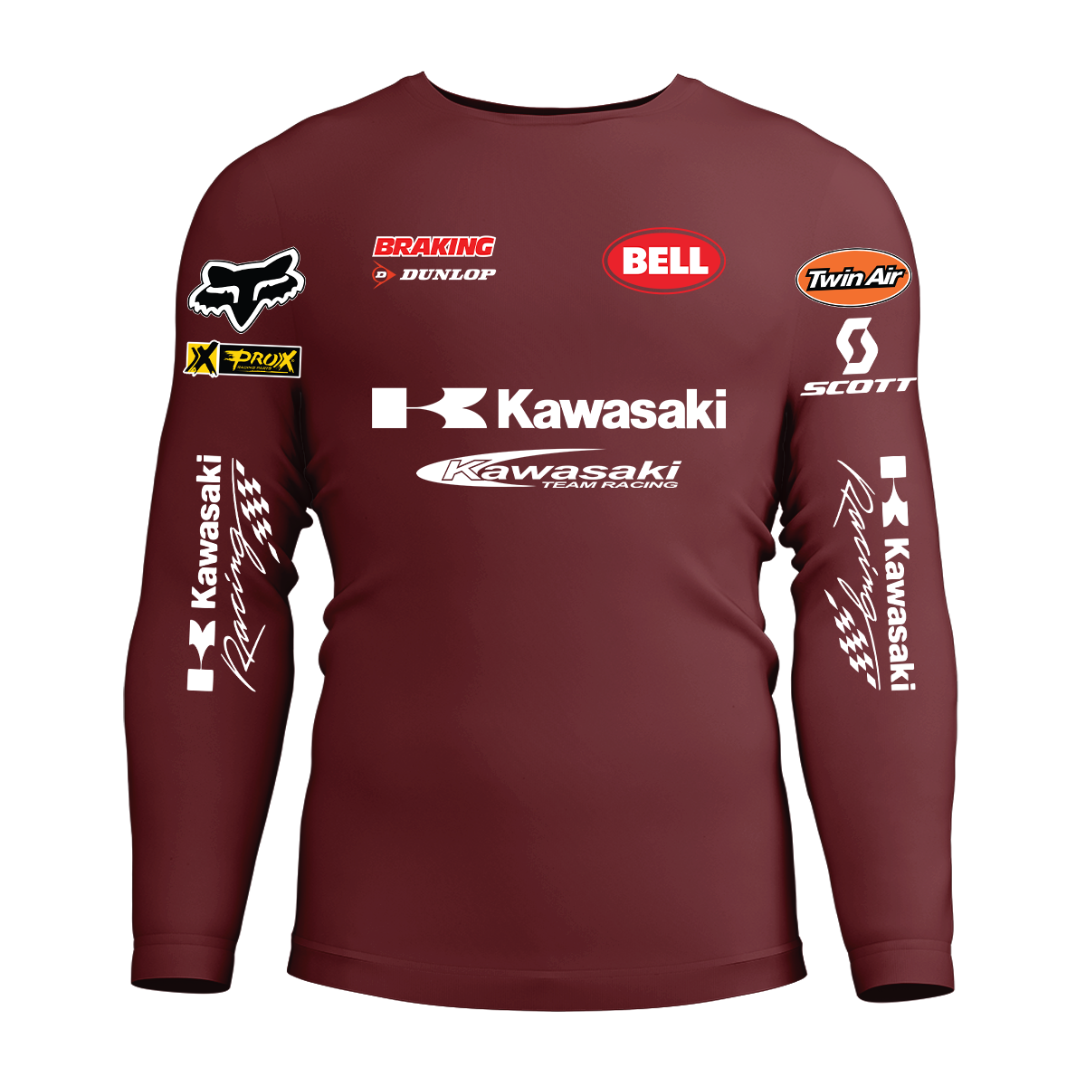 Long Sleeve Drifit Shirt: Kawasaki Generic