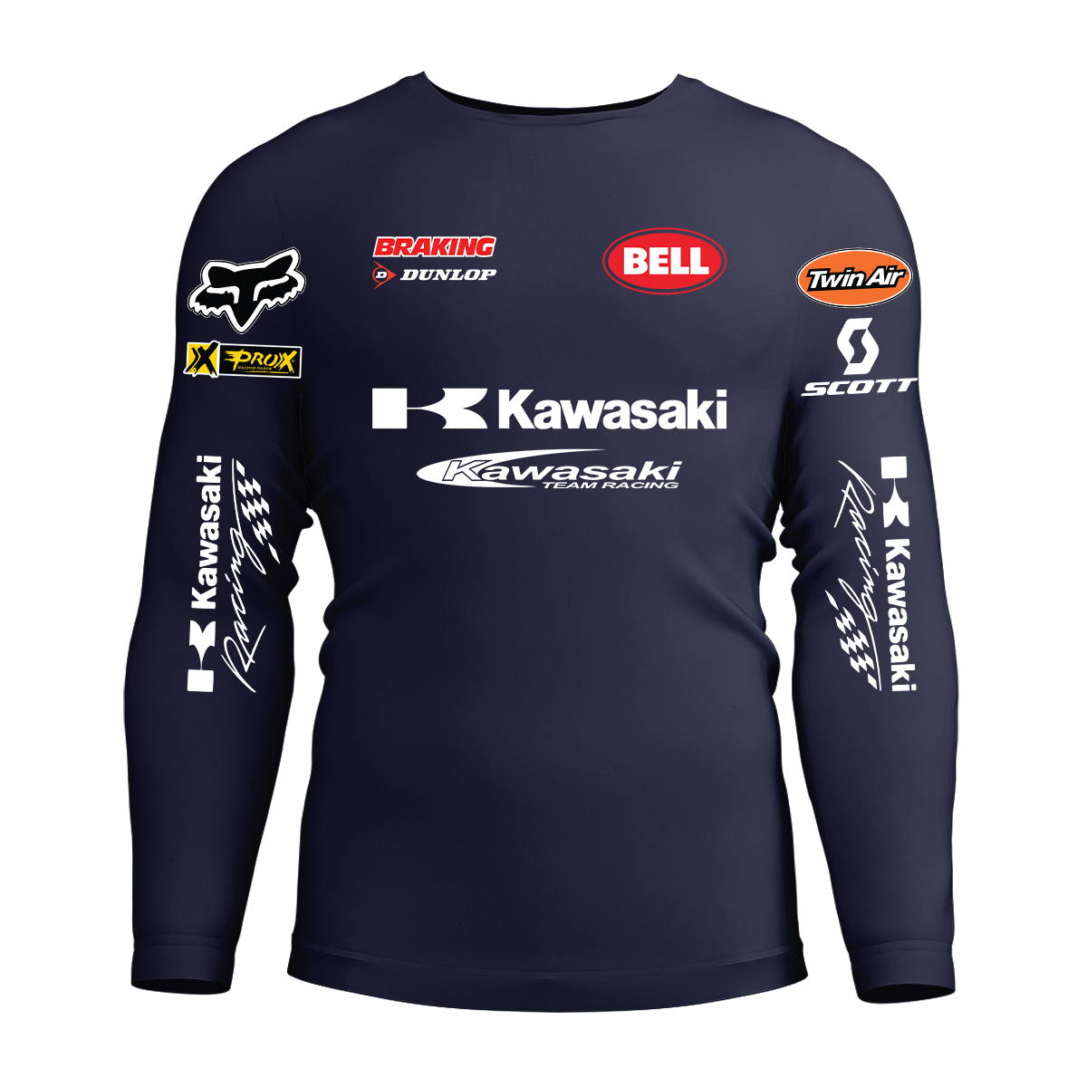 Long Sleeve Drifit Shirt: Kawasaki Generic