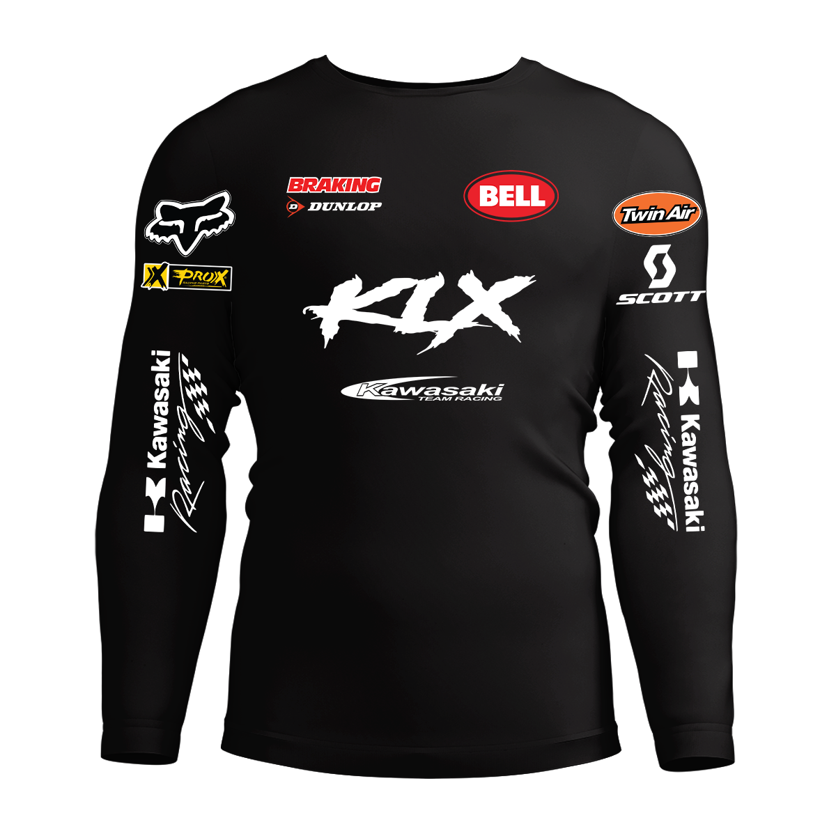 Long Sleeve Drifit Shirt: Kawasaki KLX