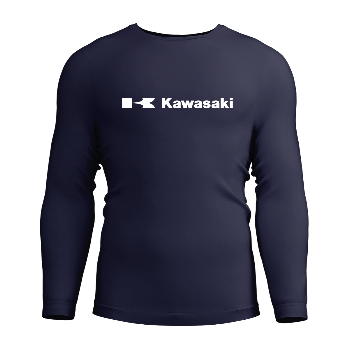 Long Sleeve Drifit Shirt: Kawasaki Logo