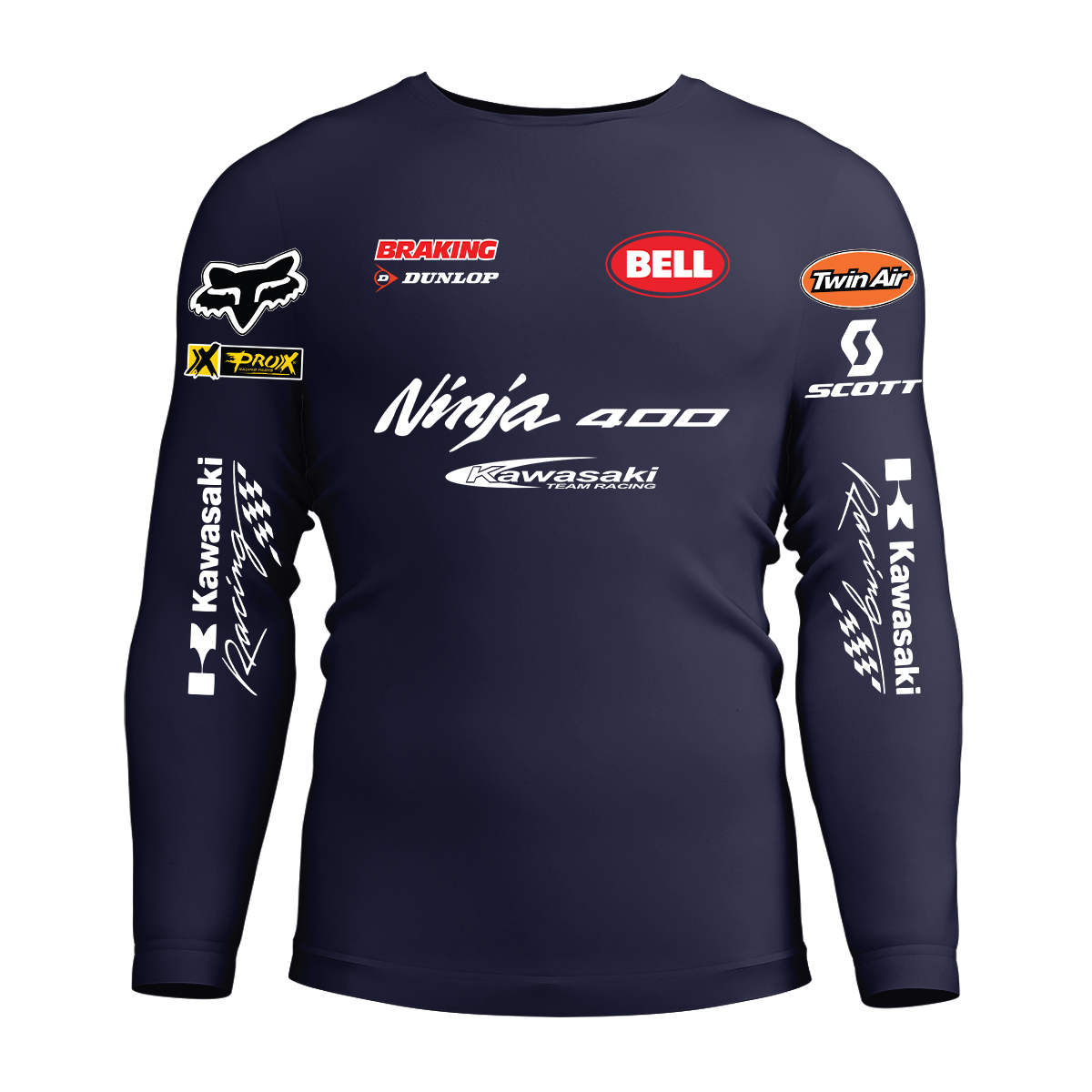 Long Sleeve Drifit Shirt: Kawasaki Ninja 400