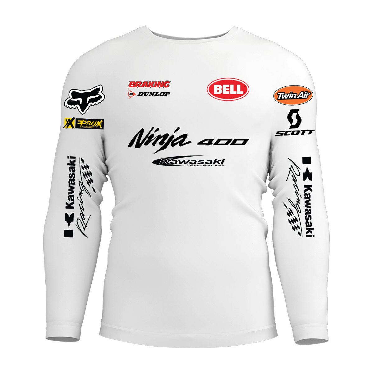 Long Sleeve Drifit Shirt: Kawasaki Ninja 400