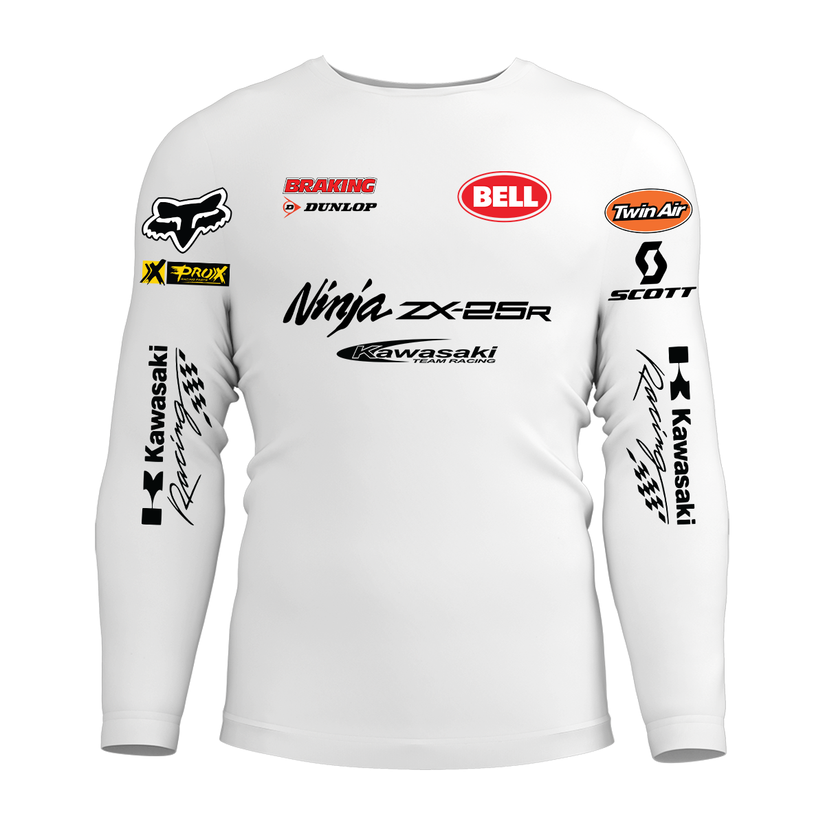 Long Sleeve Drifit Shirt: Kawasaki Ninja ZX25R