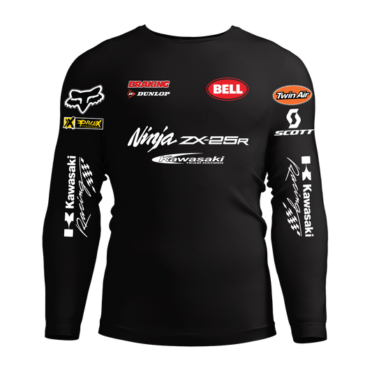 Long Sleeve Drifit Shirt: Kawasaki Ninja ZX25R