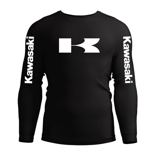 Long Sleeve Drifit Shirt: Kawasaki