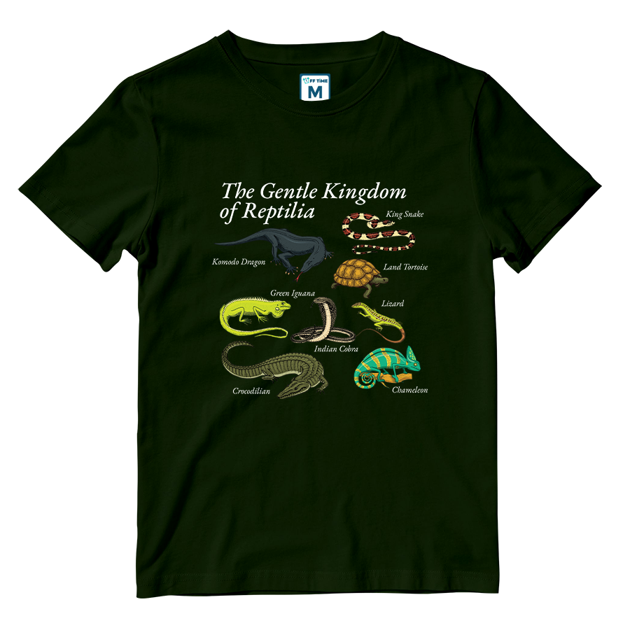 Cotton Shirt: Kingdom of Reptilia