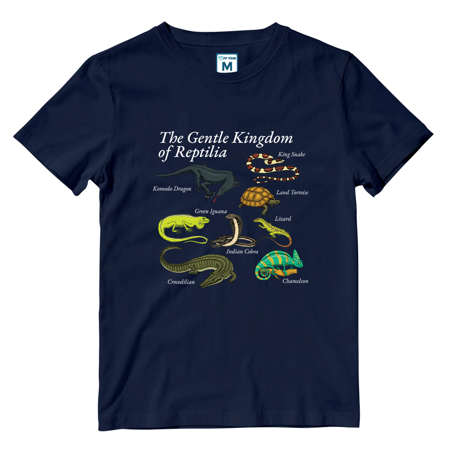 Cotton Shirt: Kingdom of Reptilia