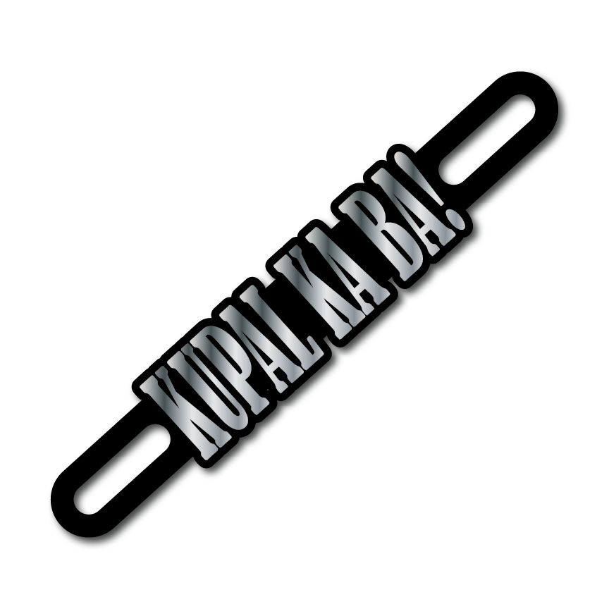 Motorcycle Plate Badge: Kupal Ka Ba!