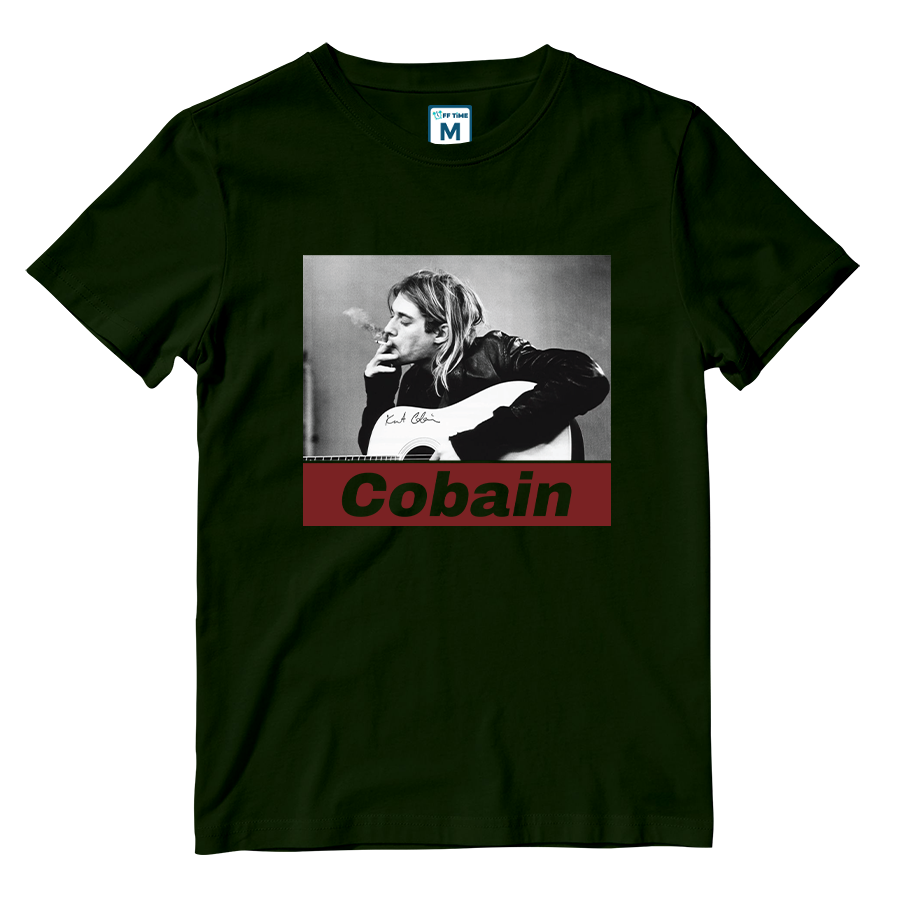 Cotton Shirt: Kurt Cobain