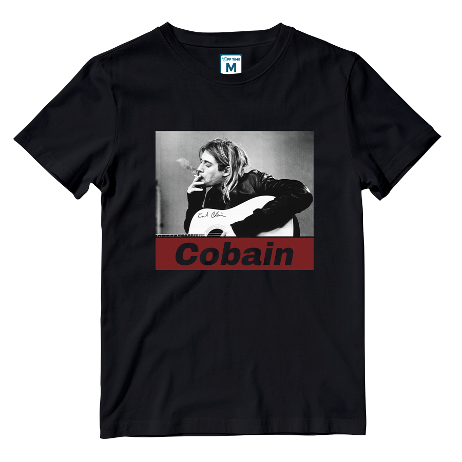 Cotton Shirt: Kurt Cobain
