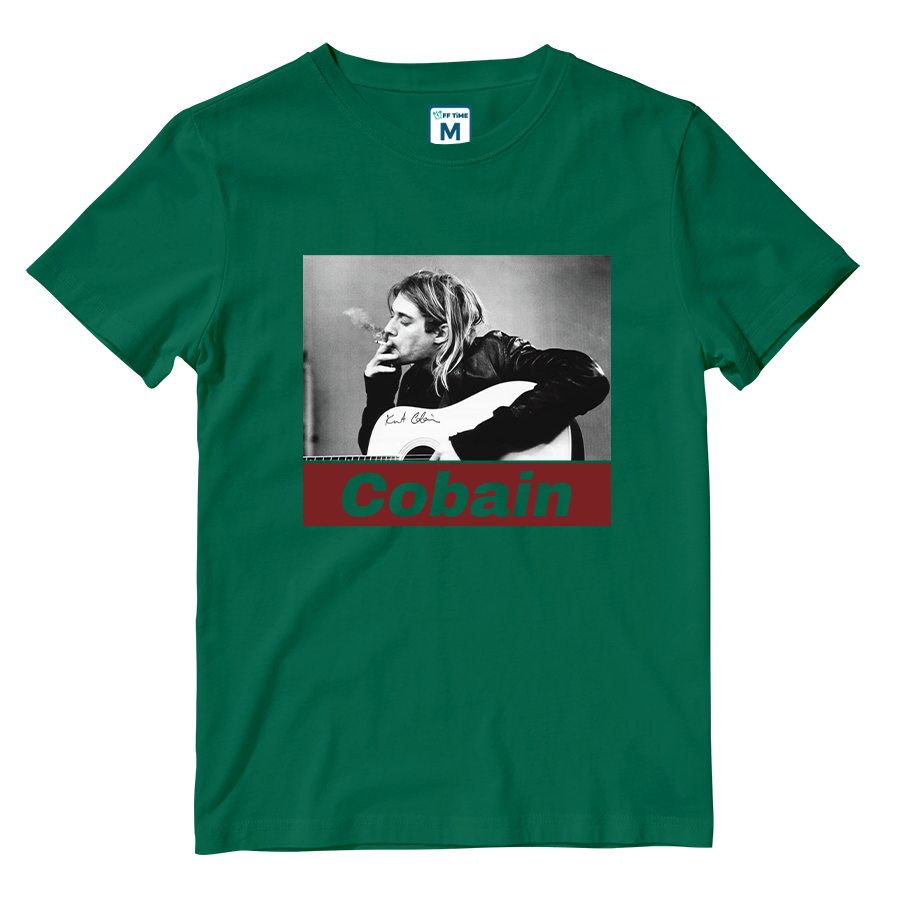Cotton Shirt: Kurt Cobain