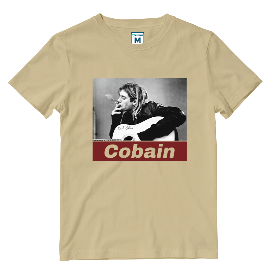 Cotton Shirt: Kurt Cobain