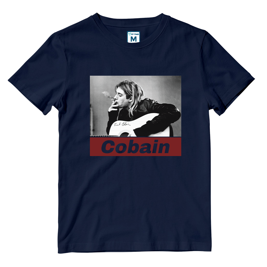 Cotton Shirt: Kurt Cobain